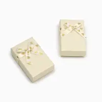 Коробочка подарочная под набор &laquo;Влюбленность&raquo;, 5&times;8 (размер полезной части 4.7&times;7.7 см), бежевая, вставка чёрная