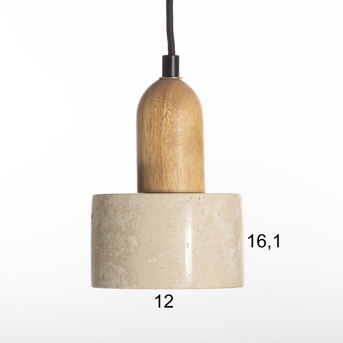 Светильник "Леон" Е27 40Вт бежевый 12х12х18,5-168см