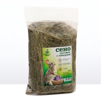 Сено луговое с люцерной &laquo;Пижон&raquo; для грызунов, 20 л, 500 г