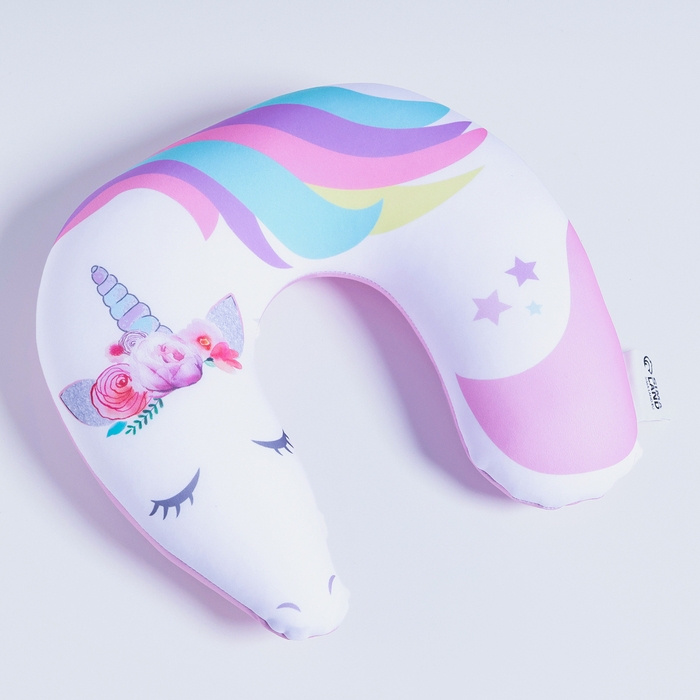 Подушка для путешествий антистресс &laquo;Единорог&raquo;