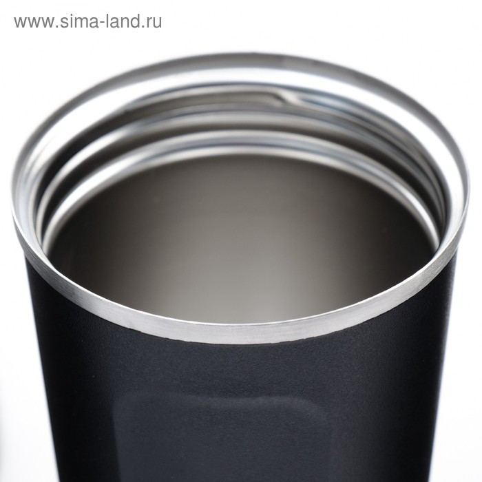 Термокружка, 500 мл, Original "Мастер К", сохраняет тепло 10 ч, черная