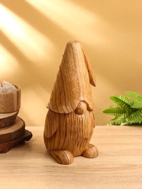 Сувенир "Гном" дерево Джампинис 15х15х30 см