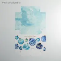 Упаковка для кондитерских изделий &laquo;Новогодние шары&raquo;, 20 х 17 х 6 см