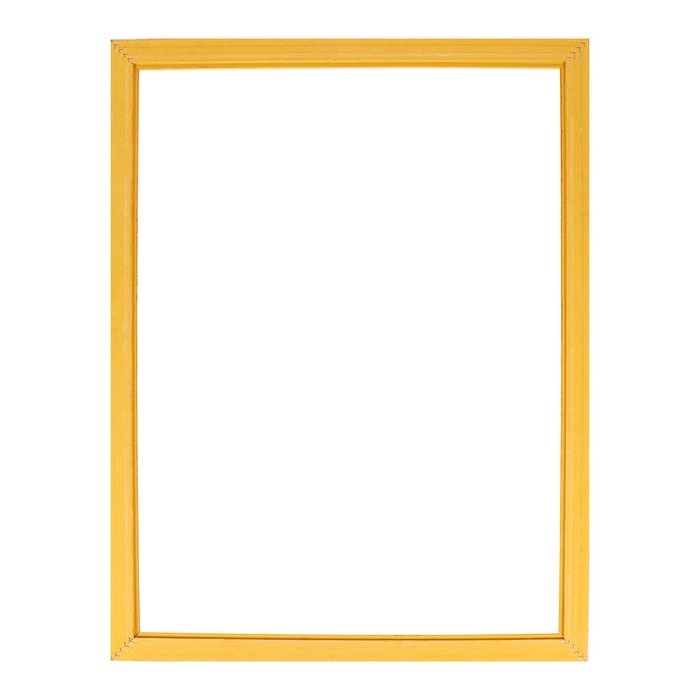 Рама для картин (зеркал) 70 х 90 х 4 см, дерево "Версаль", золотая