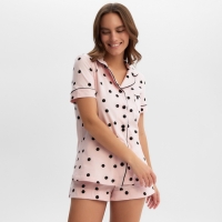 Пижама женская (рубашка и шорты) KAFTAN "Cute" р. 40-42 Пижама женская (рубашка и шорты) KAFTAN "Cute" р. 40-42