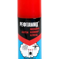 Аэрозоль репеллентный "Рефтамид", Максимум, 3 в 1, 100 мл