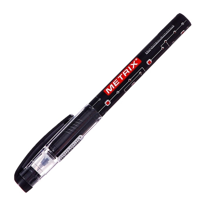 Ручка-роллер Erich Krause METRIX, узел 0.5, чернила чёрные, длина письма 1200 метров Ручка-роллер Erich Krause METRIX, узел 0.5, чернила чёрные, длина письма 1200 метров