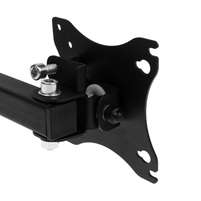 Кронштейн Кронштейн "РЭМО" К512, для монитора, 10"-32", 2 монитора до 16 кг, черный