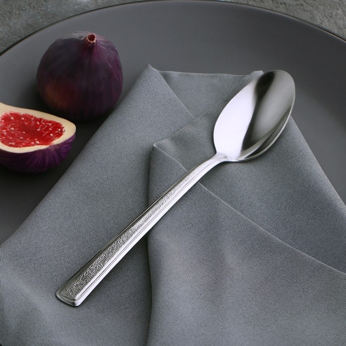 Ложка столовая Доляна &laquo;Пулкин&raquo;, длина 19 см, толщина 1,2 мм