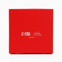 Складная коробка под маленький торт &laquo;Зимний город&raquo;, 15 х 15 х 18 см, Новый год