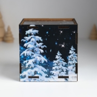 Копилка куб "Чудес в НГ" 10х10х10 см