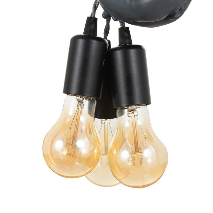 Бра "Горилла" 3хЕ27 40Вт серый51,5х51,5х32см