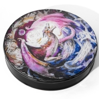 Шаманский бубен "Дракон" с колотушкой 5х25х25 см Шаманский бубен "Дракон" с колотушкой 5х25х25 см