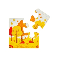 Пазл для малышей &laquo;Времена года&raquo; размер 1 картинки: 10&times;10&times;1,4 см