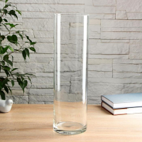 Ваза "Иберетта-400" h-40см; d-11,5см, 3,8л прозрачная Ваза "Иберетта-400" h-40см; d-11,5см, 3,8л прозрачная