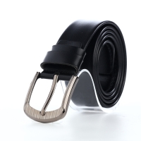 Ремень мужской, ширина 4 см, винт, пряжка металл, цвет чёрный Ремень мужской, ширина 4 см, винт, пряжка металл, цвет чёрный