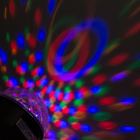 Световой прибор «Хрустальный шар» 17.5 см, динамик, свечение мульти, 220 В Световой прибор «Хрустальный шар» 17.5 см, динамик, свечение мульти, 220 В