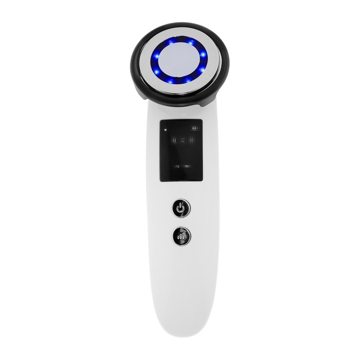 Массажёр для чистки лица LEM-03, ИК-подогрев, 3 скорости, АКБ, 500 мАч, от USB, белый Массажёр для чистки лица LEM-03, ИК-подогрев, 3 скорости, АКБ, 500 мАч, от USB, белый
