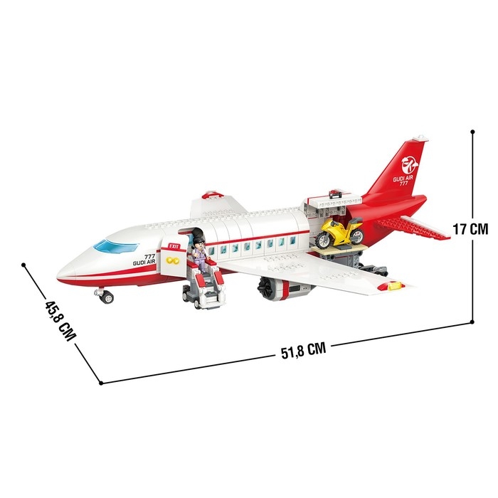 Конструктор Город &laquo;Рейс 777&raquo;, 720 деталей
