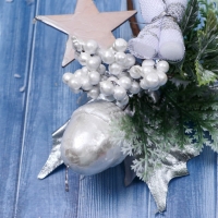 Декор "Зимние грезы" жёлудь звезда морошка, 19 см Декор "Зимние грезы" жёлудь звезда морошка, 19 см