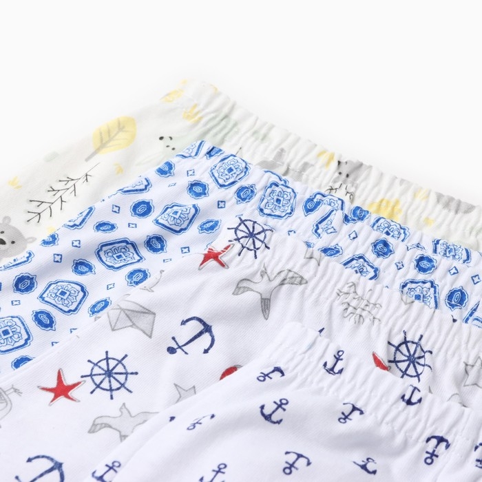 Трусы боксеры для мальчика, цвет микс, рост 92 см (28)