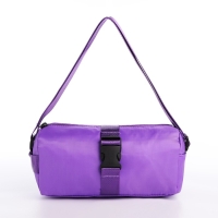Сумка молодёжная на молнии, цвет сиреневый Сумка молодёжная на молнии, цвет сиреневый