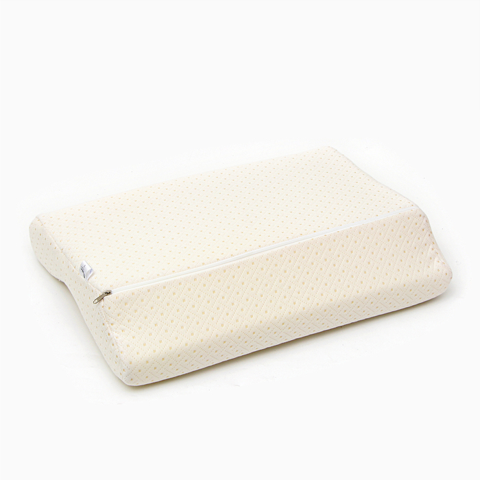 Подушка ортопедическая НТ-ПС-02, для взрослых, 50x36.5 см, валики 9/12 см