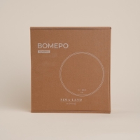 Пекарский камень SL Home &laquo;Вомеро&raquo;, d=20,6 см, толщина 1,5 см, цвет бежевый