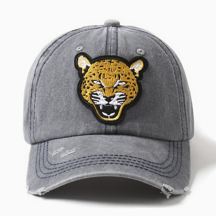 Кепка мужская MINAKU Кепка мужская MINAKU "Leopard", цвет серый, р-р 56-58