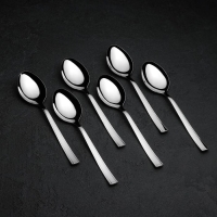 Ложка столовая &laquo;Торжество&raquo;, длина 19,7 см, толщина 2 мм, цвет серебряный