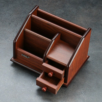 Органайзер 4 секции, 2 выдвижных ящика, серия Орех с кантом темным, микс 14*19 Органайзер 4 секции, 2 выдвижных ящика, серия Орех с кантом темным, микс 14*19