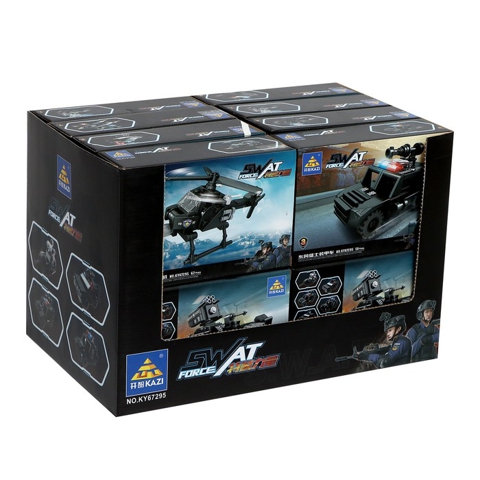 Конструктор Спецназ &laquo;Мобильный штаб&raquo;, 8 в 1, МИКС