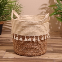 Набор плетёных корзин 3 шт, 31,5х29х26 см Набор плетёных корзин 3 шт, 31,5х29х26 см