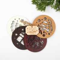 Ёлочные игрушки новогодние &laquo;Новый год: Время для сказки&raquo;, набор 5 шт