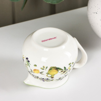 Молочник фарфоровый Доляна &laquo;Олива&raquo;, 300 мл