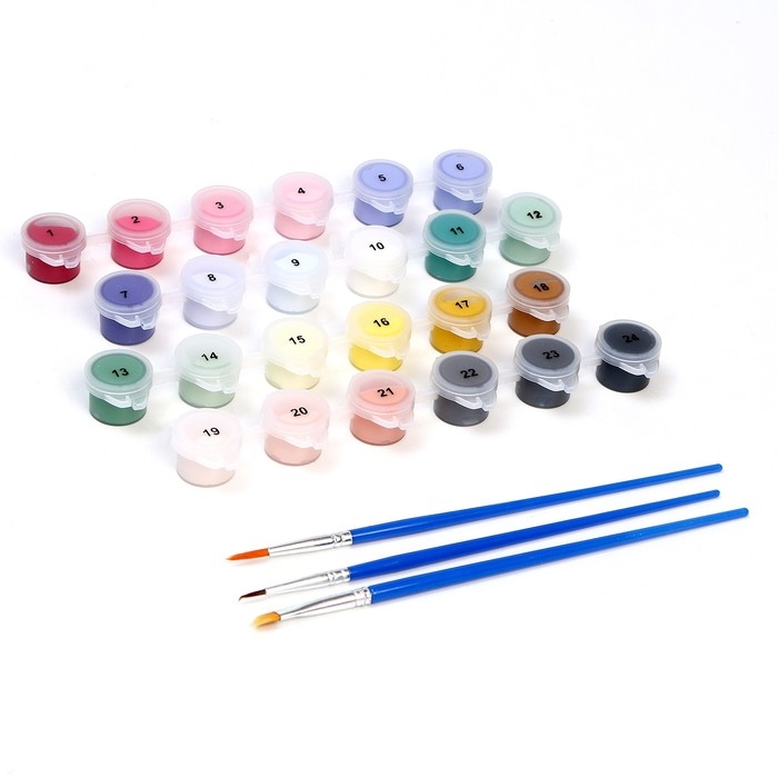 Картина по номерам на холсте с подрамником &laquo;Девушка с кроликами&raquo;, 40 х 50 см