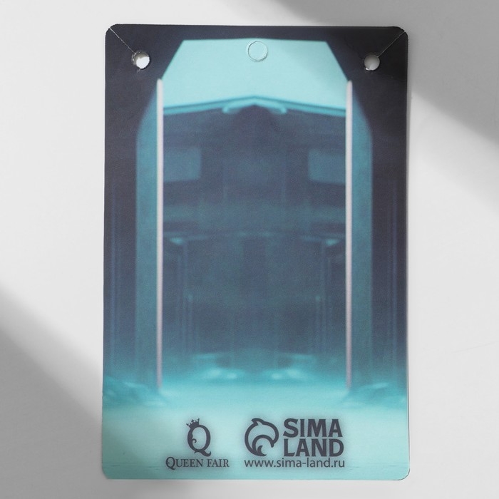 Кулон мужской &laquo;Клык&raquo; тонкий, цвет серебро, 50 см