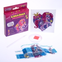 Алмазная мозаика наклейка для детей &laquo;Пони&raquo;, 10 х 10 см. Набор для творчества