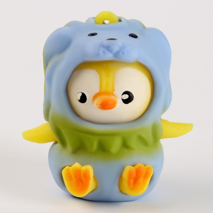 Антистресс сквиш мялка &laquo;Зверята в костюмах&raquo;, в пакете, с пастой