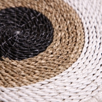 Коврик плетёный круглый 35 см