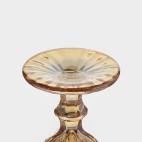 Бокал для вина стеклянный Magistro &laquo;Круиз&raquo;, 250 мл, 8&times;15,3 см, цвет оранжевый