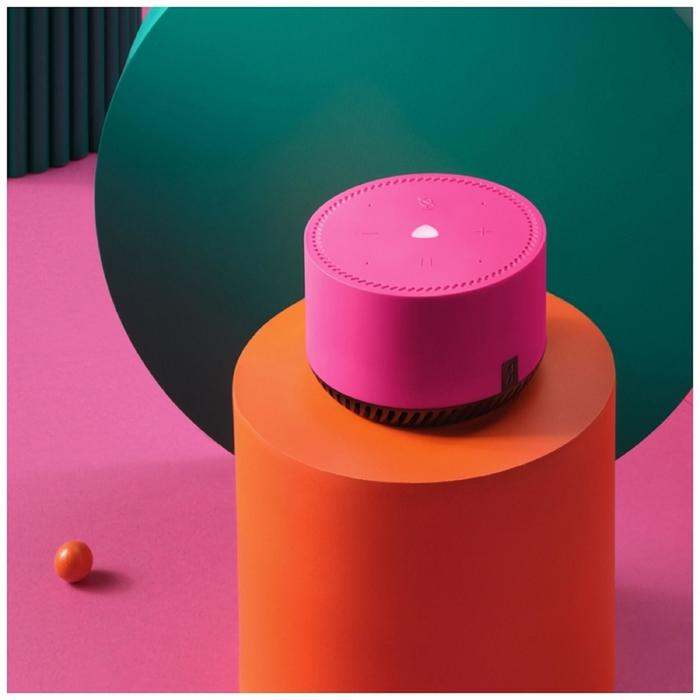 Умная колонка Умная колонка "Яндекс.Станция лайт" (YNDX-00025N), голосовой помощник Алиса, 5Вт, Wi-Fi, BT5.0, розовый