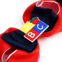 Выпускной. Бант для волос на заколке, 11.5 см, Кошечка Мари Выпускной. Бант для волос на заколке, 11.5 см, Кошечка Мари