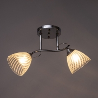 Люстра "Нора" 2х60Вт Е27 Хром 50х22х26см Люстра "Нора" 2х60Вт Е27 Хром 50х22х26см