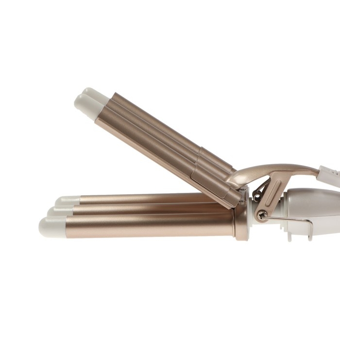 Плойка для волос Luazon LW-06, керамическая, 65 Вт, d=9 mm, 210 °C, белая Плойка для волос Luazon LW-06, керамическая, 65 Вт, d=9 mm, 210 °C, белая