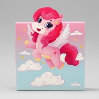 Коробка подарочная складная, упаковка, «Маленькой принцессе», 15 х 15 х 8 см Коробка подарочная складная, упаковка, «Маленькой принцессе», 15 х 15 х 8 см