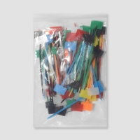 Ценникодержатель-стяжка, набор 100 шт., цвет МИКС 11,5&times;2 см