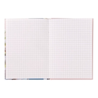 Блокнот А6, 64 листа в клетку "Соня", твёрдая обложка, глянцевая ламинация, блок офсет