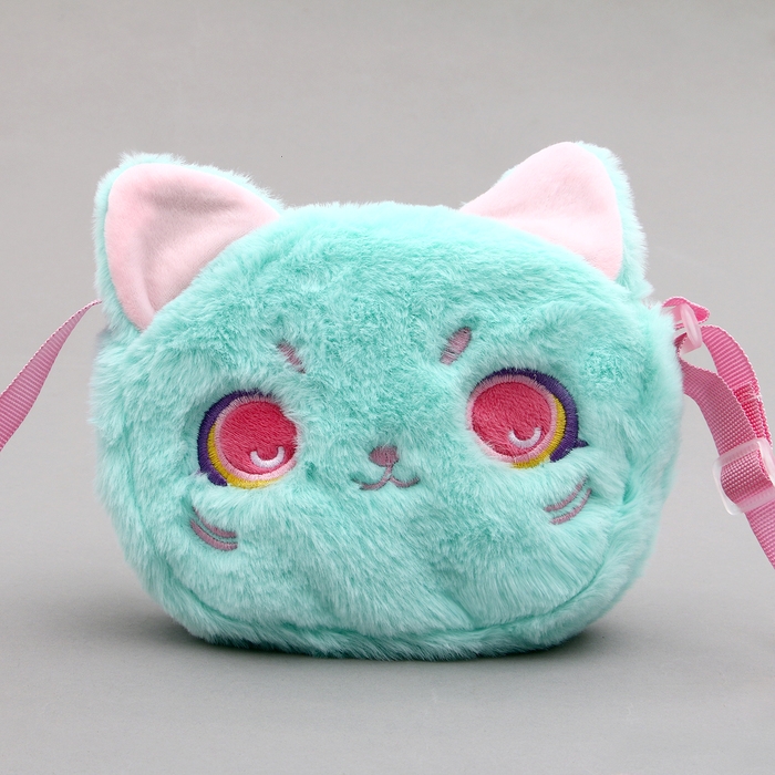 Сумка детская «Кошечка», цвет зелёный Сумка детская «Кошечка», цвет зелёный