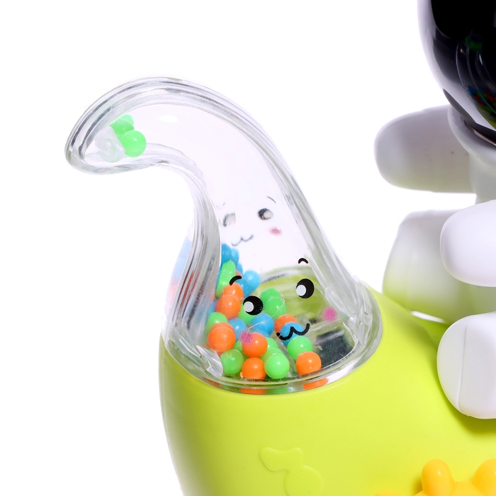 Музыкальная качалка «Маленький астронавт», звуковые эффекты, цвета МИКС Музыкальная качалка «Маленький астронавт», звуковые эффекты, цвета МИКС